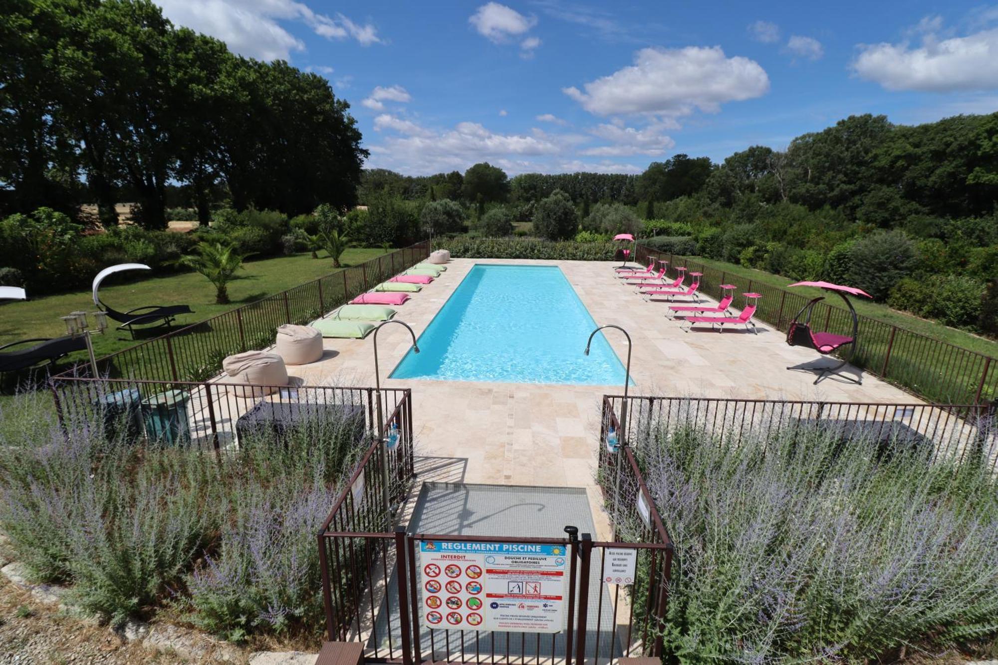 Chambres D'Hotes Avec Jacuzzi Et Piscine Au Mas De Cadoule Saint-Just  Exterior photo