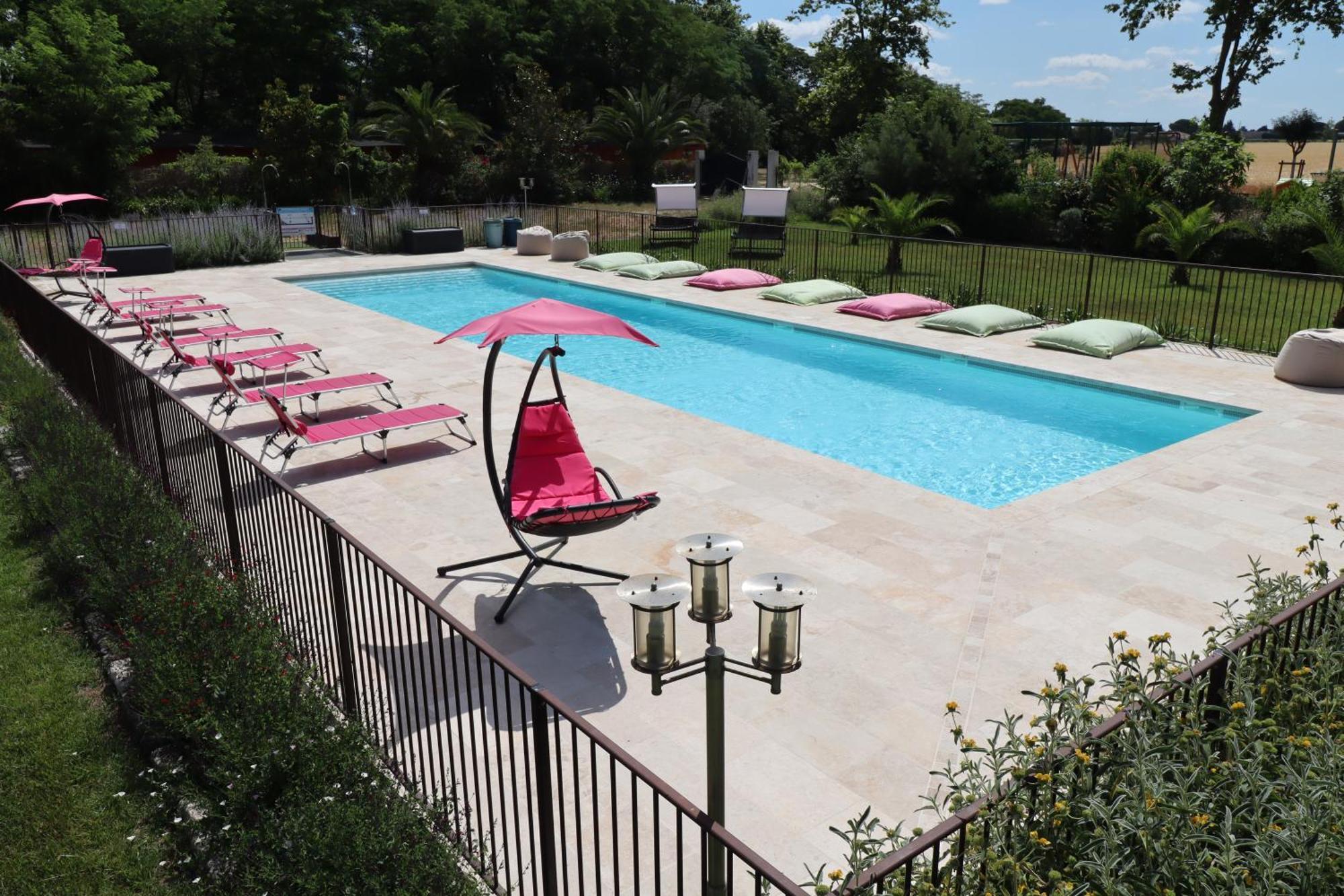 Chambres D'Hotes Avec Jacuzzi Et Piscine Au Mas De Cadoule Saint-Just  Exterior photo